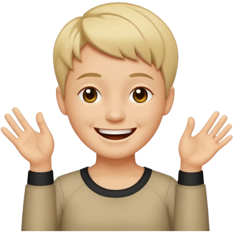 😂 this face on this body 🤷‍♂️ with a 6 above the left hand and a 7 above the right hand emoji