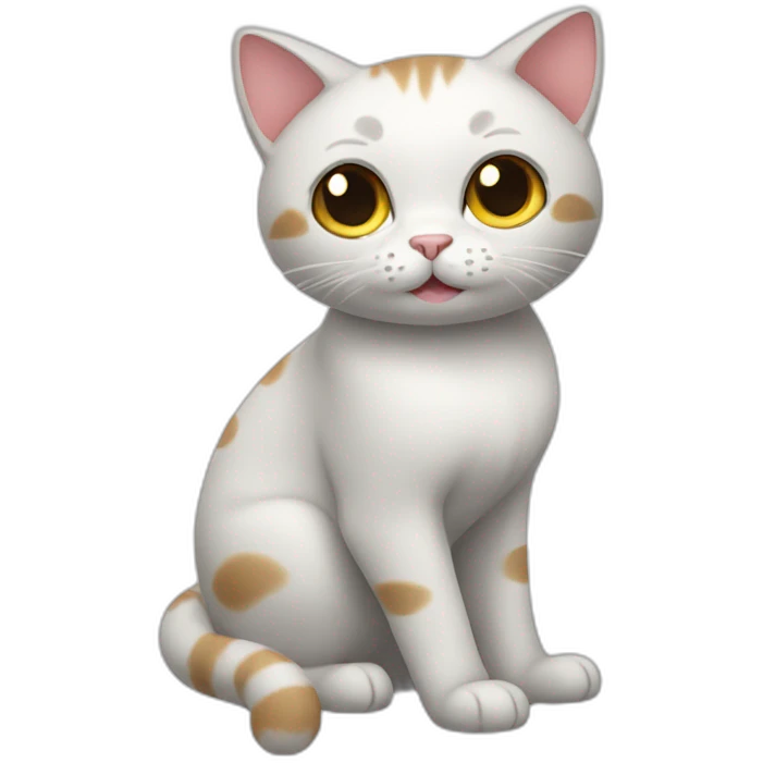 three leg cat emoji
