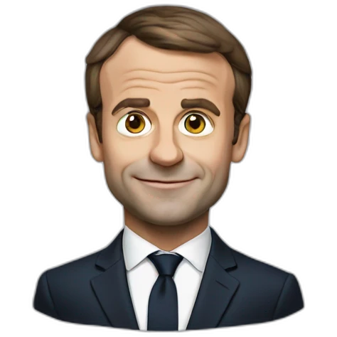 Emanuel Macron emoji