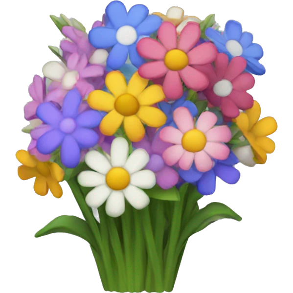 Pack of flowers emoji