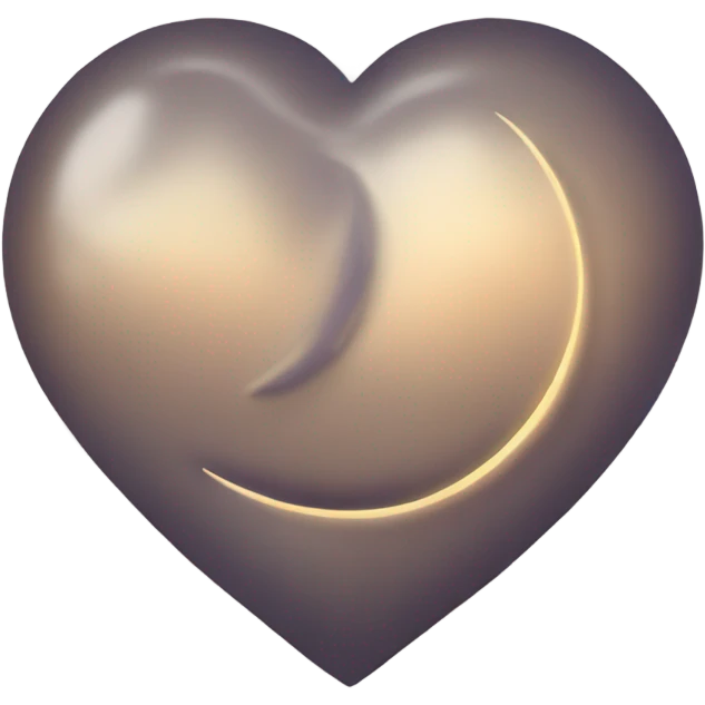 Moon heart  emoji