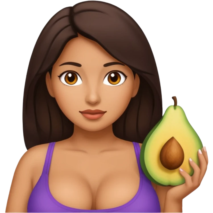 big boobs latina emoji