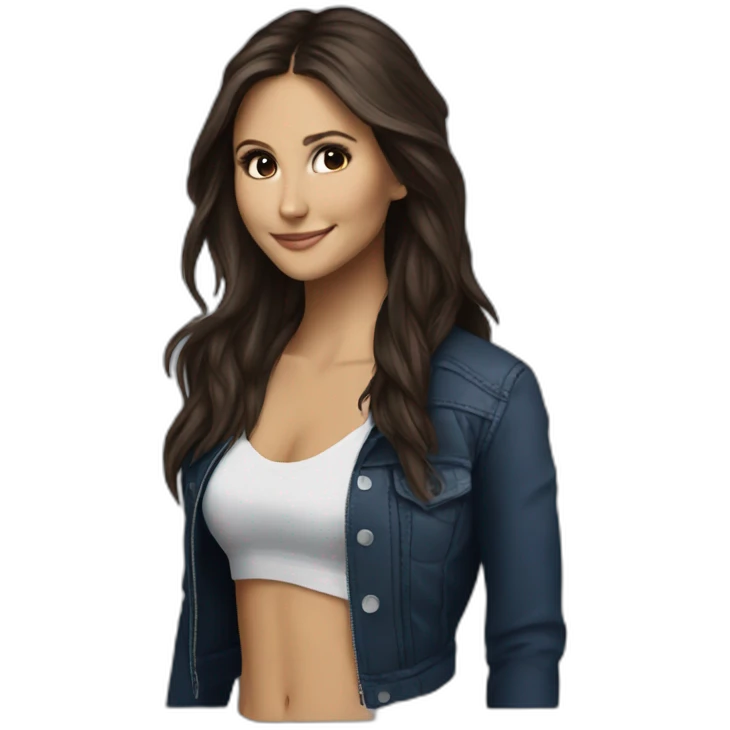 nina dobrev emoji