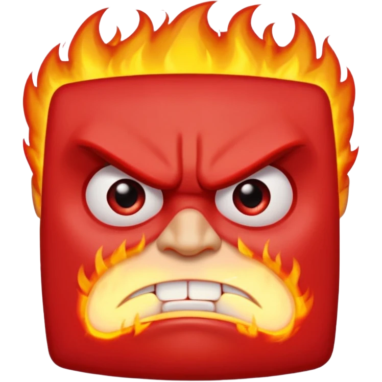 Anger from the Inside Out movie emoji