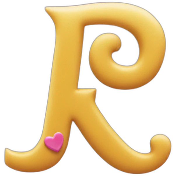 k letter from the barbie movie emoji