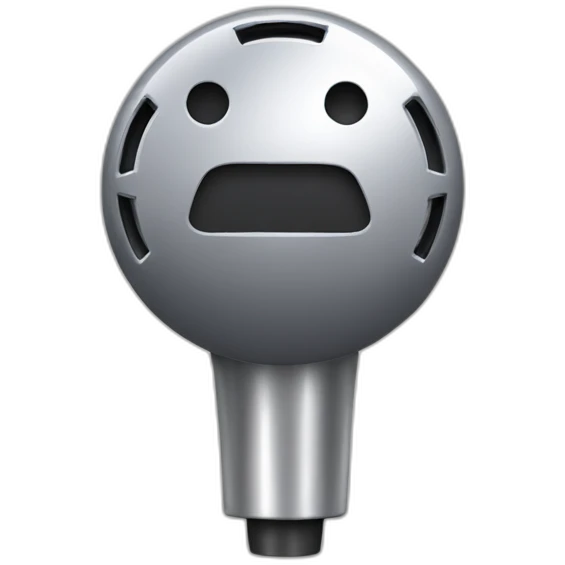 Car gear knob emoji