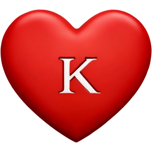 Heart with K+S emoji