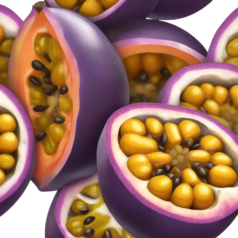 Passion fruit emoji