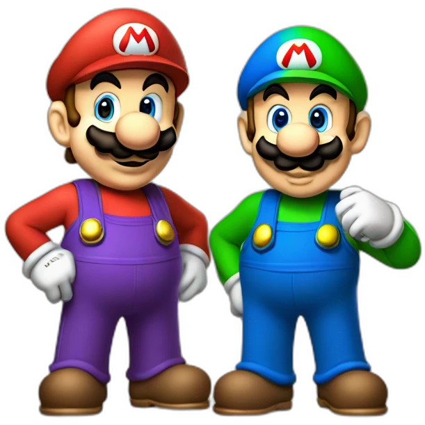 Mario & Luigi emoji