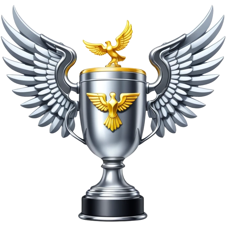 sorayama champion cup wings mechanical glowing emoji