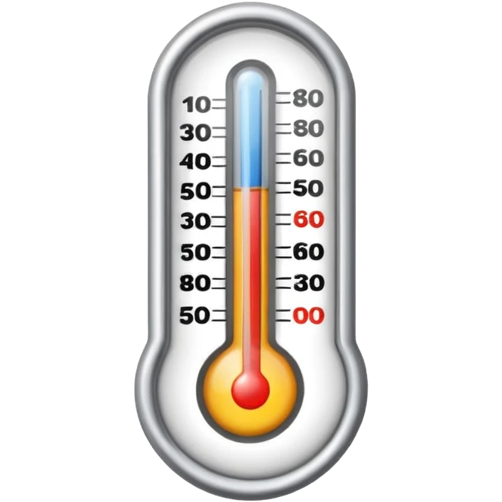 thermometer emoji