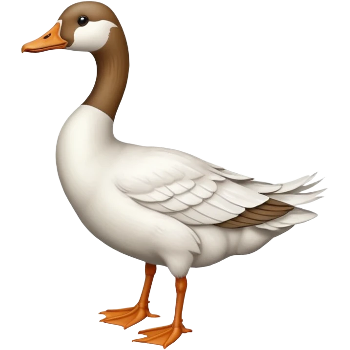 a goose standing emoji