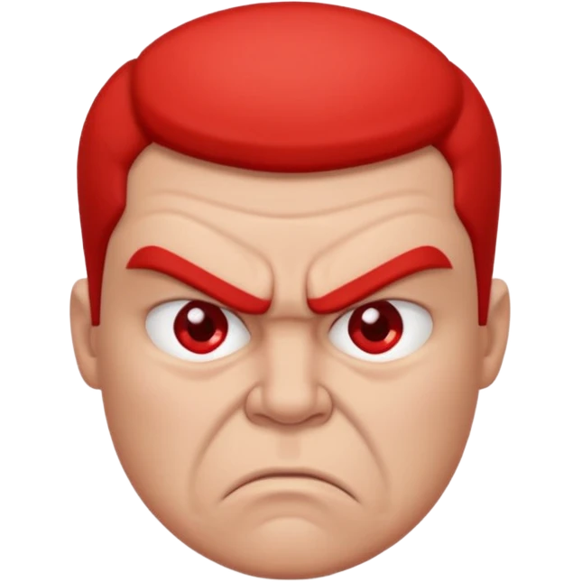 Angry emoji