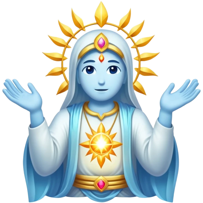 Magical enlightened universe god spirit spiritual  emoji