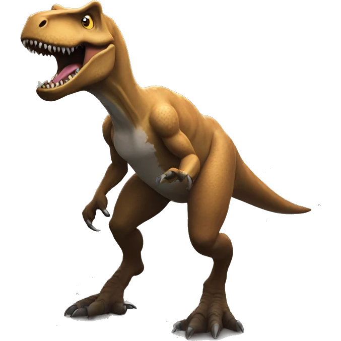 A Trex playing fortnite  emoji