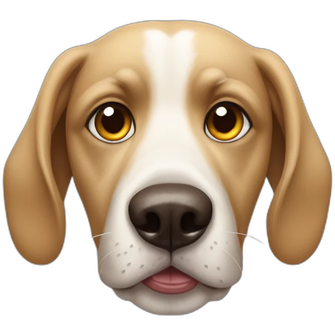 bodegueiro dog misses one eye emoji