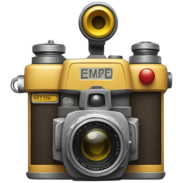 Film camera shop named Retroplace emoji