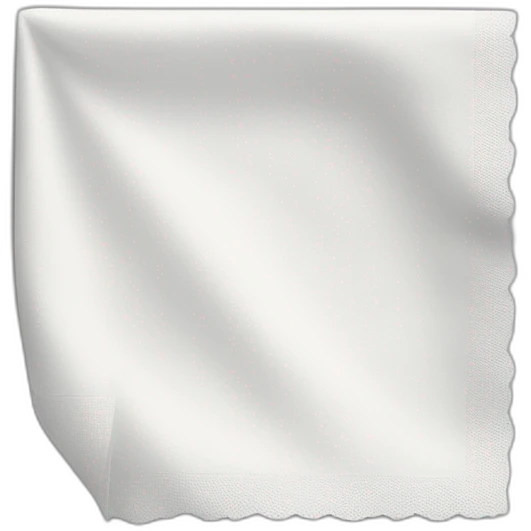 White napkin emoji