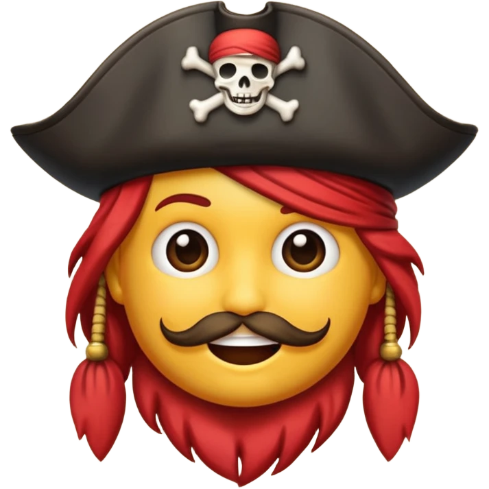 Make an emoji for pirates emoji