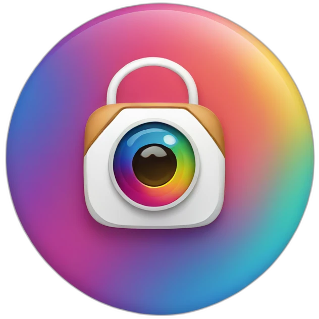 Instagram logo emoji