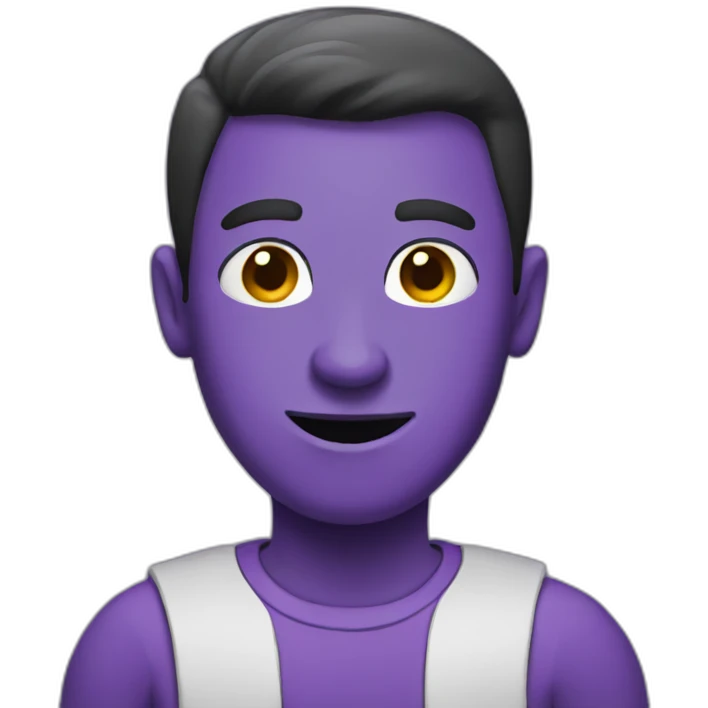 purple guy emoji