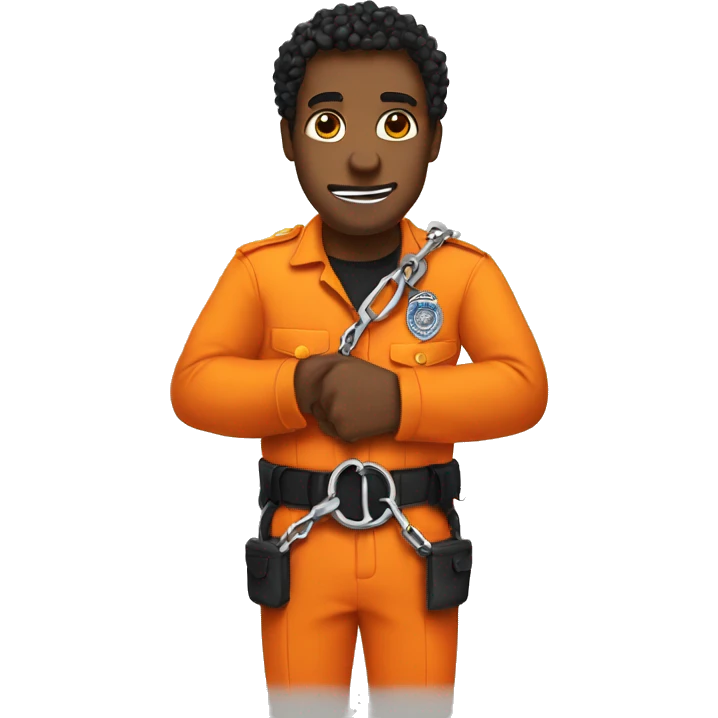 Cheeto in handcuffs  emoji