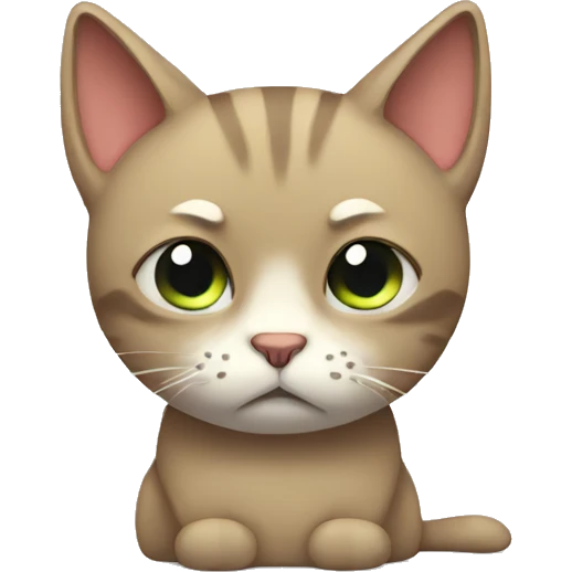 sad cat emoji