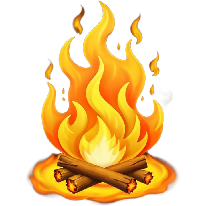 Bonfire emoji