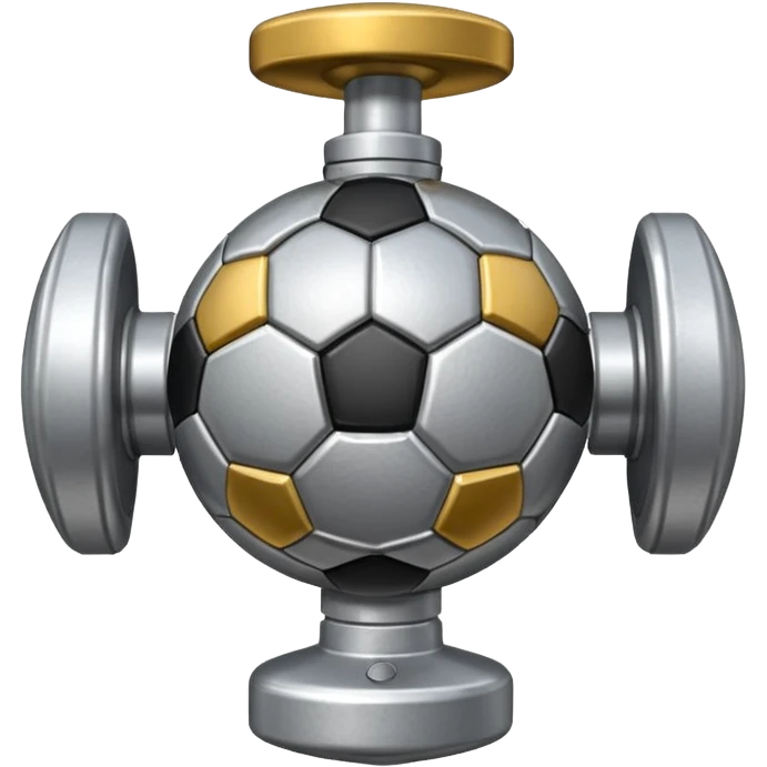 football valve, close-up, realistic, simple background emoji