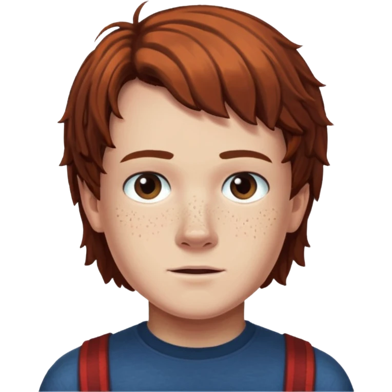 Will from Stranger Things saying can we play Minecraft now? emoji
