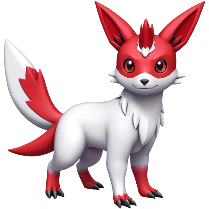  Cute Guilmon-Latias-Zangoose-Umbreon-Fakémon-hybrid-creature (full body)  emoji