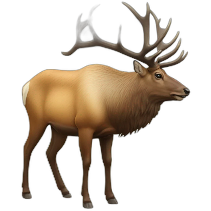 Bull Elk emoji