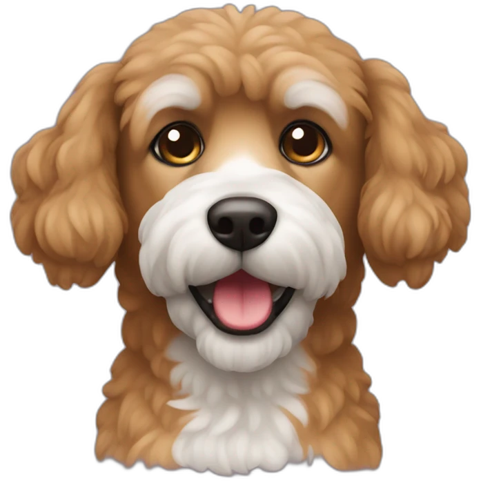Caniche brown emoji