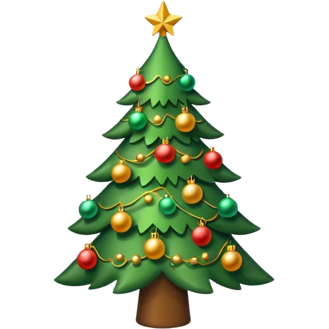 Christmastree emoji