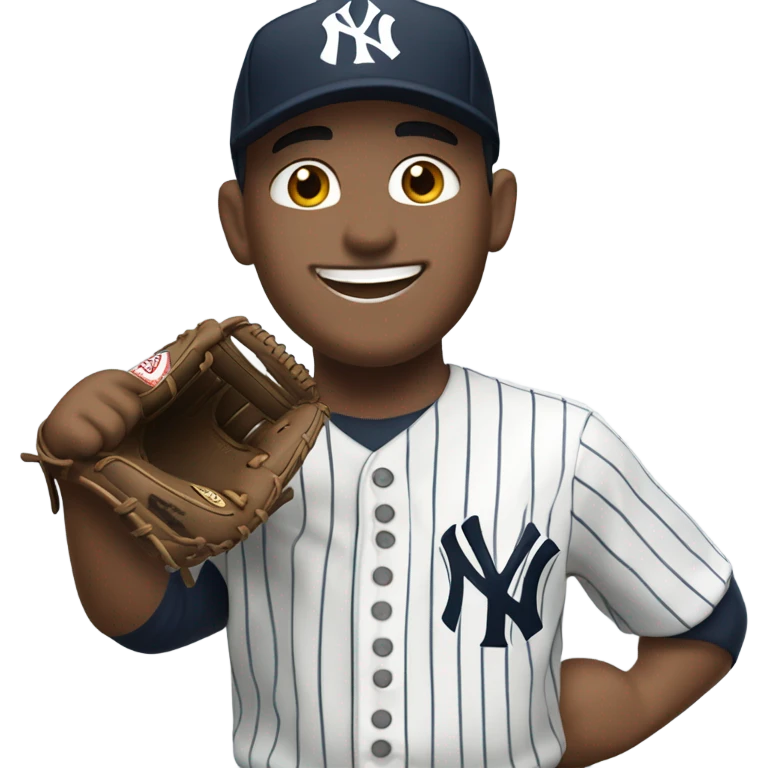 Happy New York Yankees Fan emoji