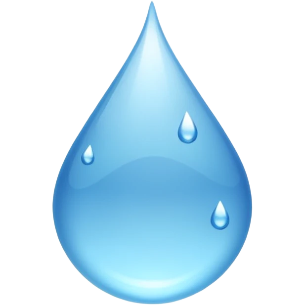 gota de agua emoji