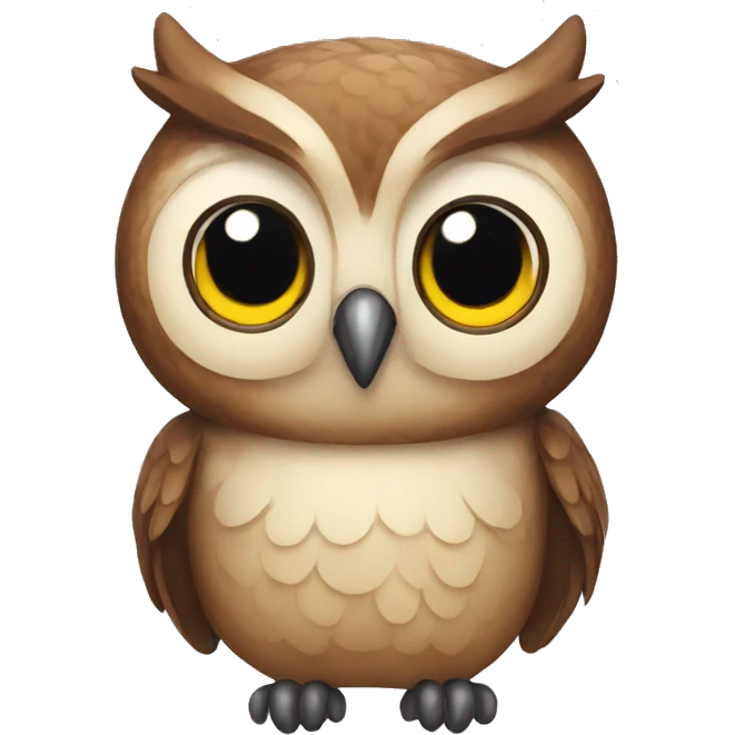 cute owl emoji