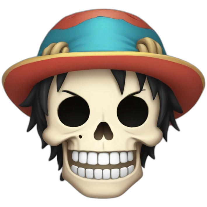 luffy’s-skull emoji