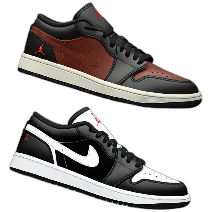 Jordan 1 low travis scott emoji