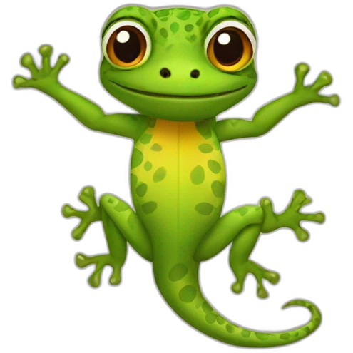 Gecko léopard emoji