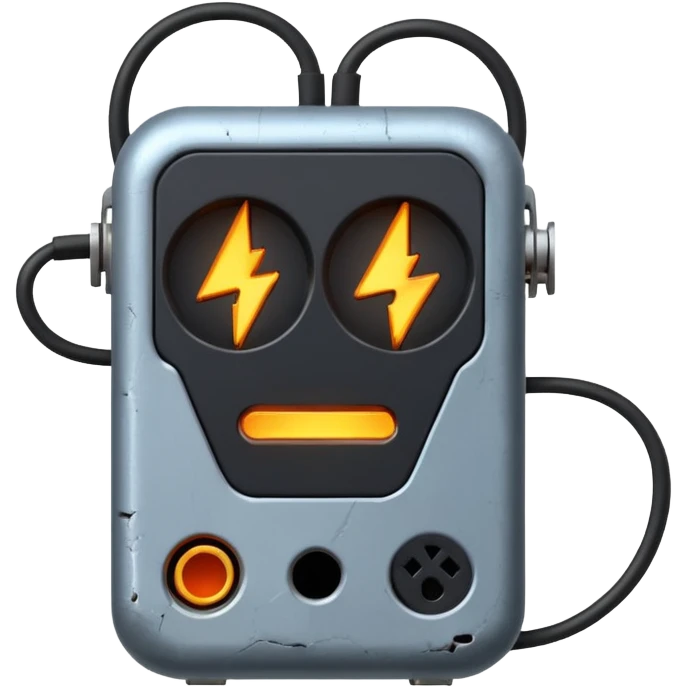 Broken electric device emoji