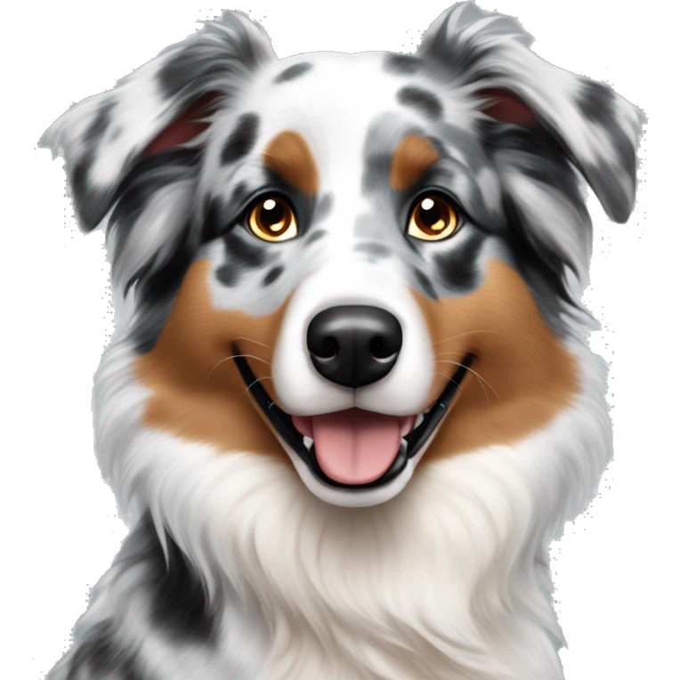 australian shepherd blue merle emoji