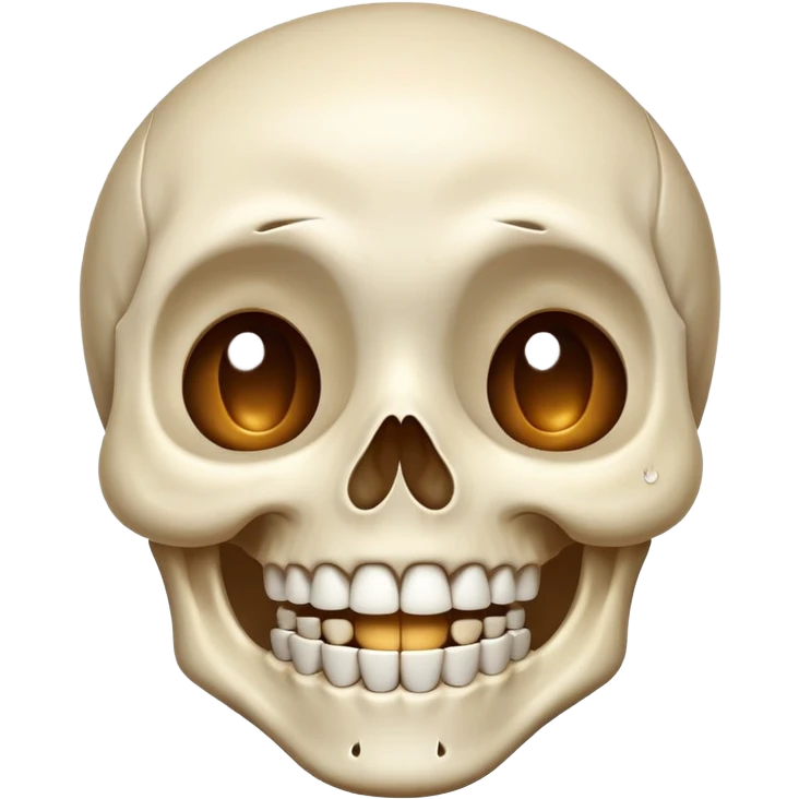 skeleton laughing with tears in its eyes emoji