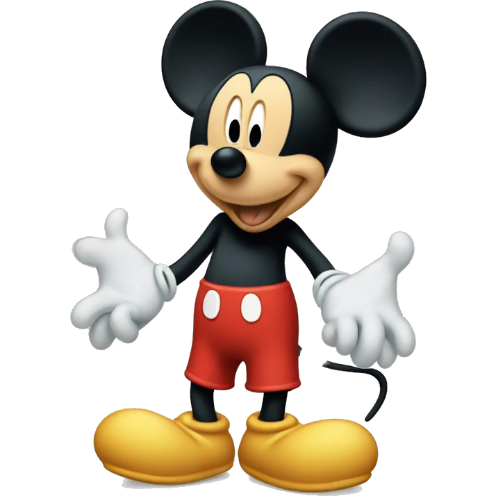 Mickey Mouse emoji