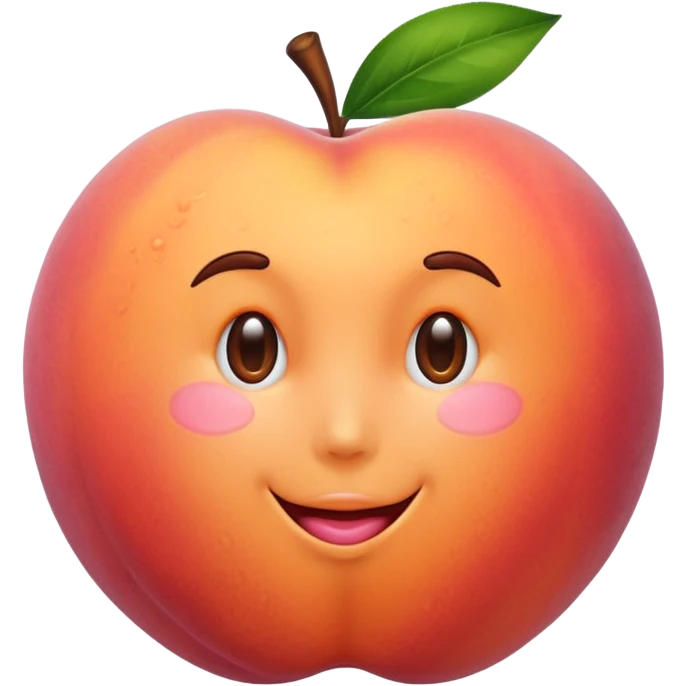 Peach with cum on it emoji