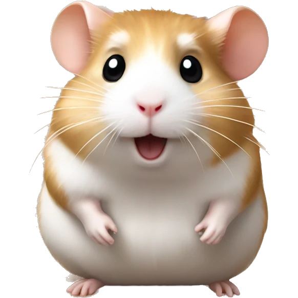 Hamster in the desert emoji