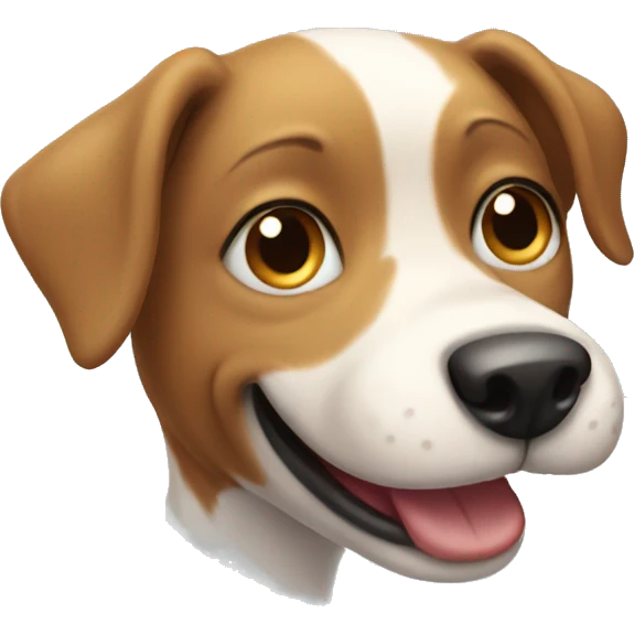 Smile  dog emoji