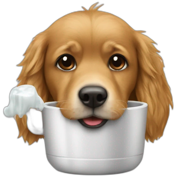  bottlecup with hundel emoji
