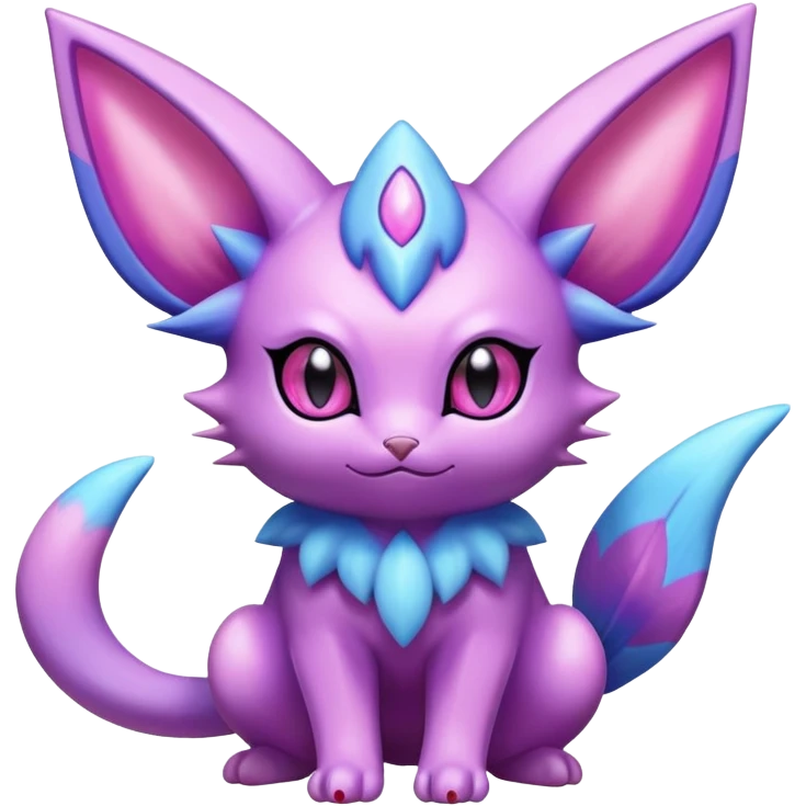 Shiny Exotic Espeon-Skitty-Nidorino-Hybrid-Creature emoji