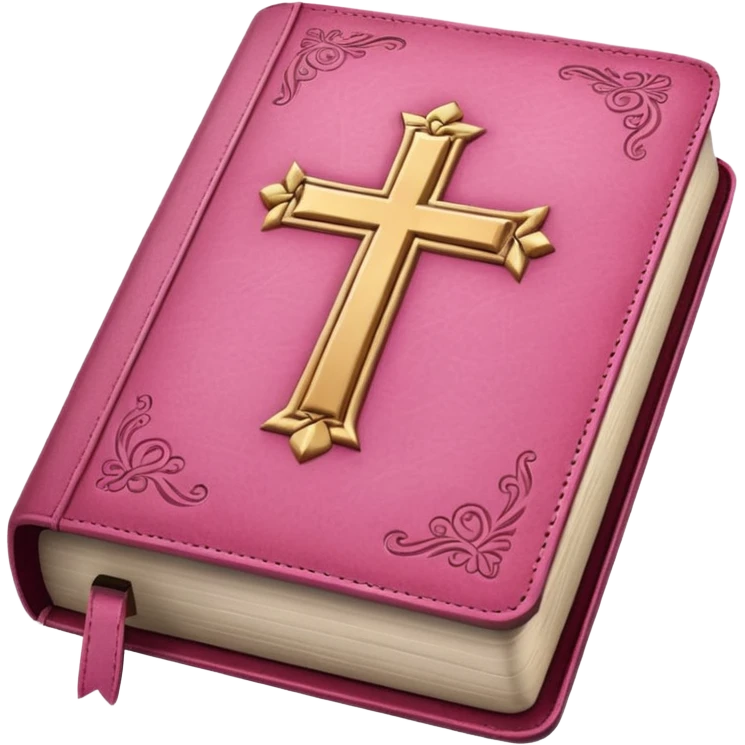 Pink Bible  emoji